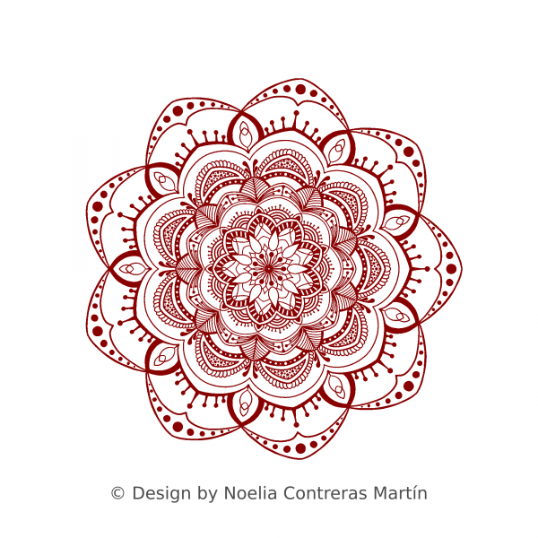 Textura CAD Mandala (NCM#06)