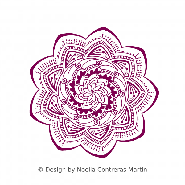 Textura CAD Mandala (NCM#09)