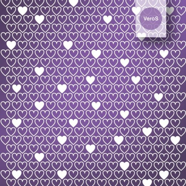 VeroS Silk Screen 105_2. Corazones