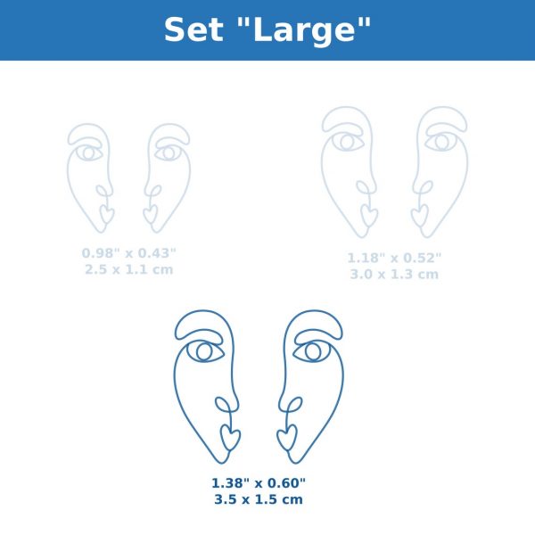 Abstract Face CAD Stamp #01 - Image 4