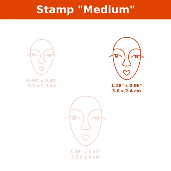 Abstract Face CAD Stamp #02 - Image 3