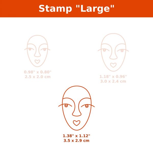 Abstract Face CAD Stamp #02 - Image 4