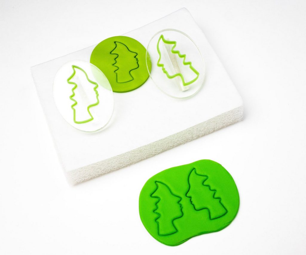 Abstract Face CAD Stamp #03