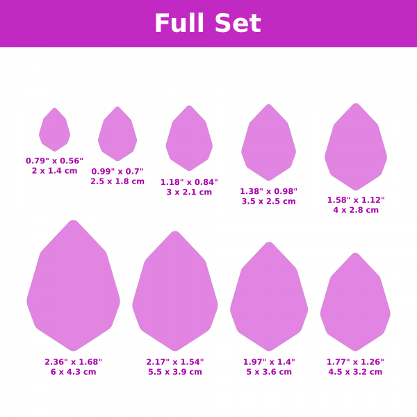 CAD Crystal Cutters Set #02