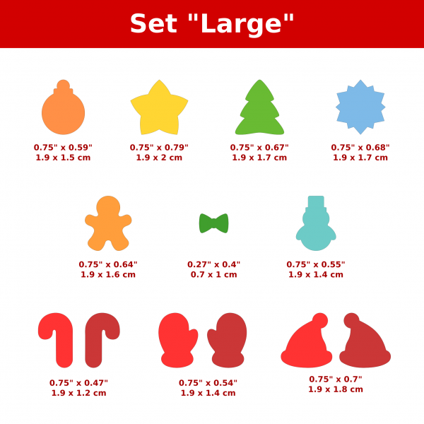 CAD Cutters Christmas Set