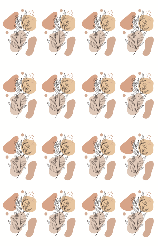 Papel De Transferencia Soluble en Agua - Diseños con espejo, izquierda y derecha - T025-26 - Imagen 2