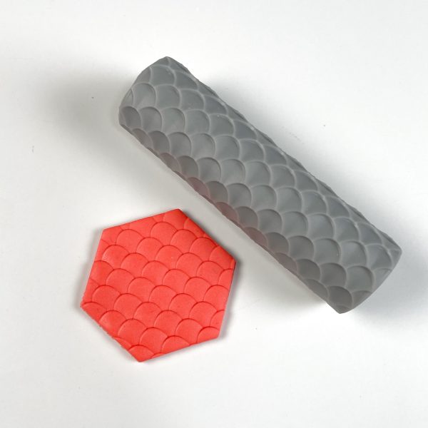 Textured Fish Scale Roller