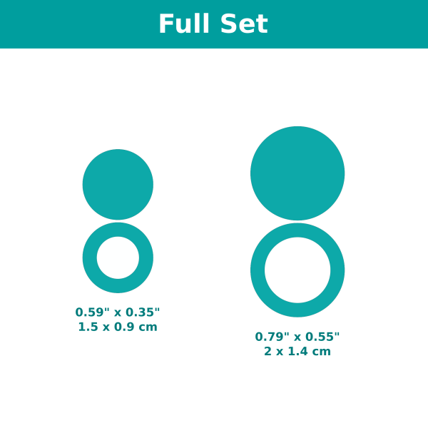 CAD Cutters Donut and Circle Set