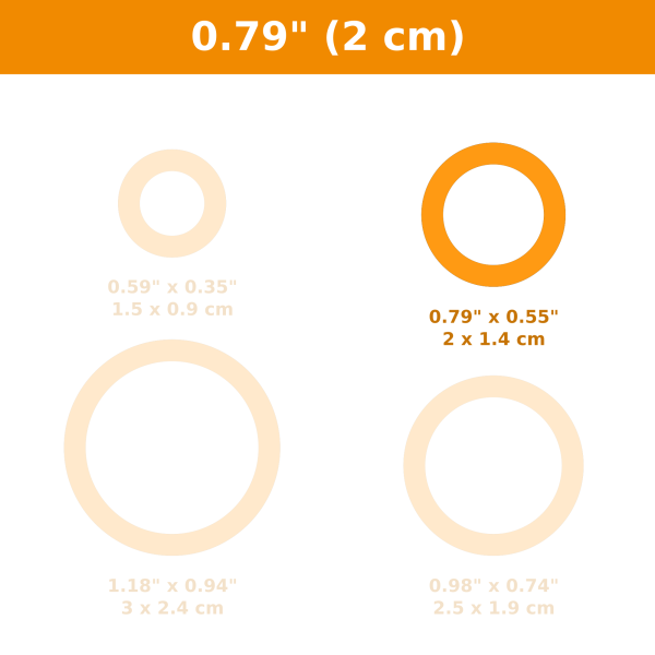 Cortadores CAD Donut Circulo Fino - Imagen 3