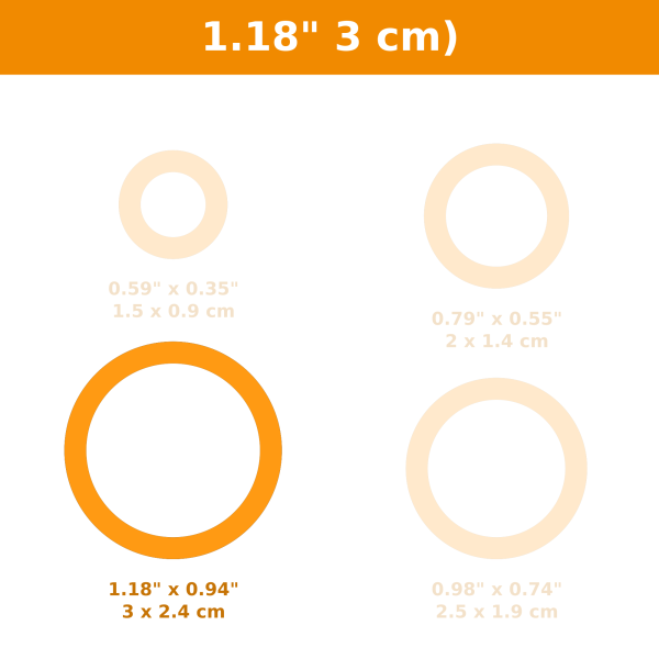 Cortadores CAD Donut Circulo Fino - Imagen 5