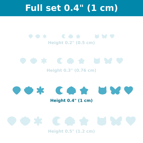 CAD Cutters Set of 3 mini cutters - Image 9