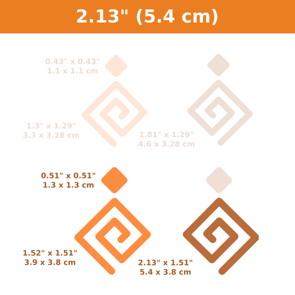 Cortadores CAD Espiral Cuadrado - Imagen 3