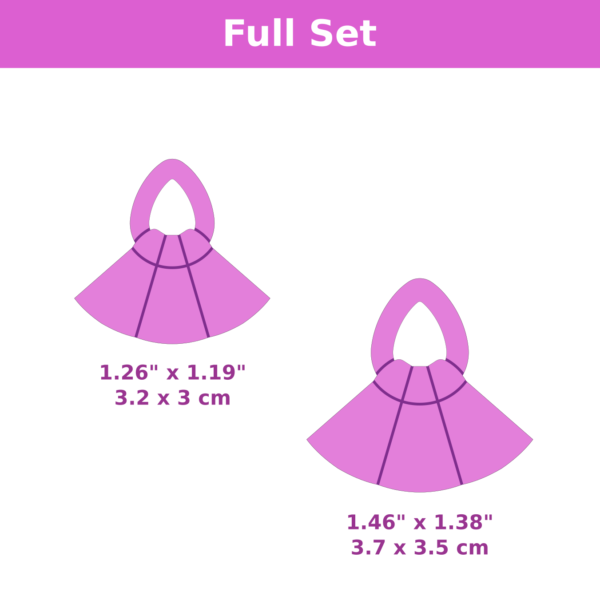 CAD Cutters Earrings "Silk Treads" #01