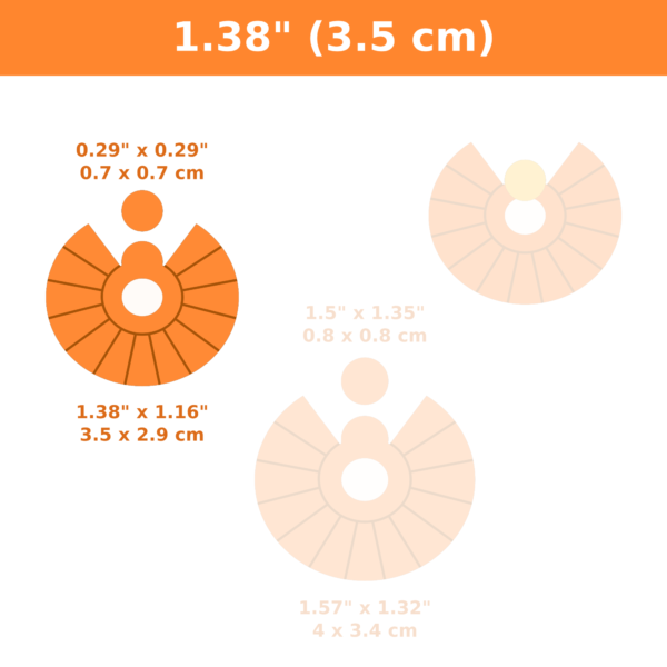 Cortadores CAD Pendientes “Silk Treads” #03 - Imagen 2