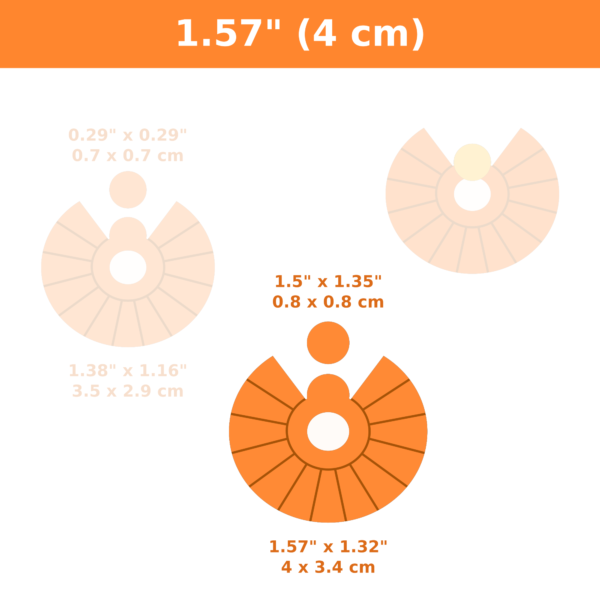 Cortadores CAD Pendientes “Silk Treads” #03 - Imagen 3