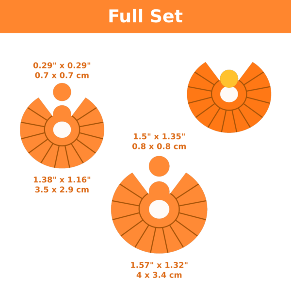 Cortadores CAD Pendientes “Silk Treads” #03