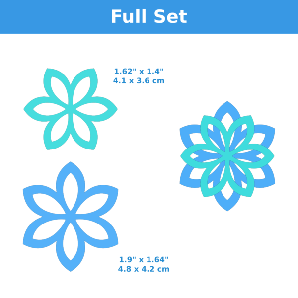 CAD Cutters Flower Earrings #27