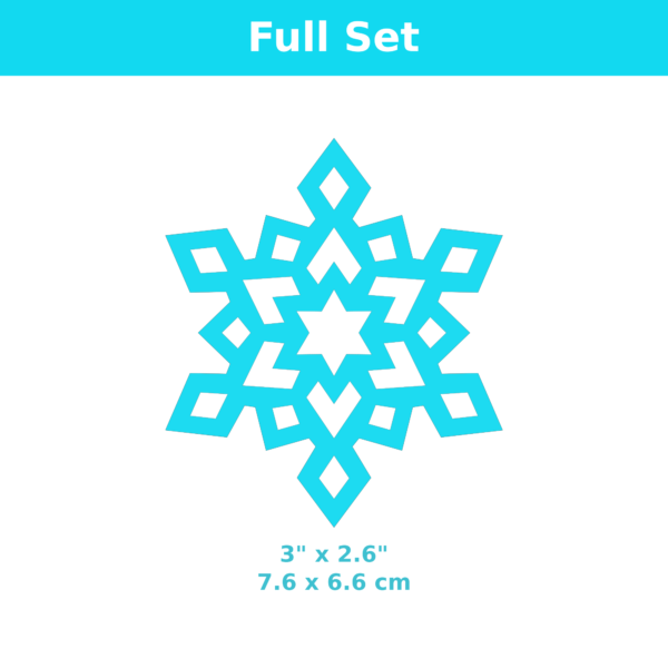 Snowflake CAD Cutters #37