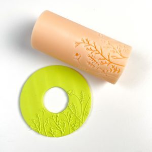 Pack 5 Mini Rodillos Texturizados Flores Silvestres